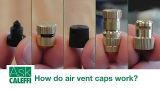 How do air vent caps work [upl. by Atinra292]