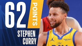 CAREERHIGH 62 PTS For Stephen Curry‼ [upl. by Gebler870]