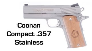 Coonan Compact 357 Magnum Stainless Overview [upl. by Solange]