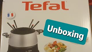 Unboxing TEFAL FONDUE EF300010 [upl. by Ekaterina]