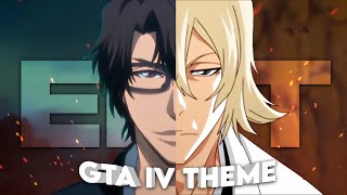 Aizen x Urahara  GTA IV Theme Edit [upl. by Nwahc]