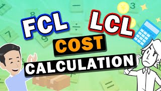 Difference between FCL and LCL Especially focus on LCL shipment How to know the break even point [upl. by Magel]