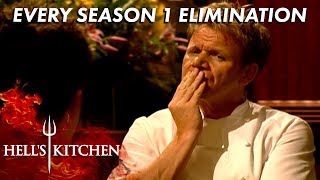 Every Elimination In Season 1  Hells Kitchen [upl. by Primaveras]