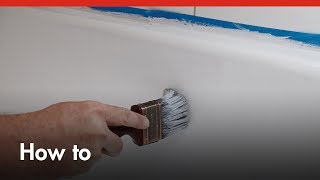 How To Paint A Bath Tub  DIY At Bunnings [upl. by Aydni600]